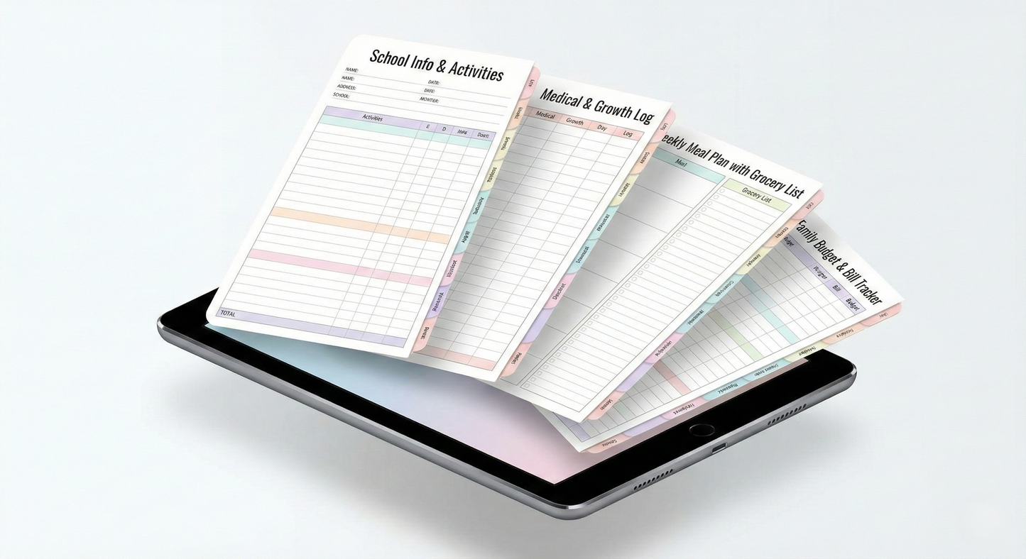 The "Chaos Coordinator" Digital Mom Planner (2026 Edition)