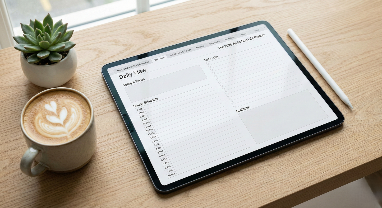 The 2026 All-in-One Life Planner (Ultimate Edition)